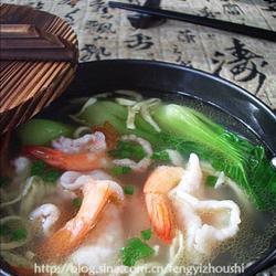 三鲜敲虾汤的做法[图]