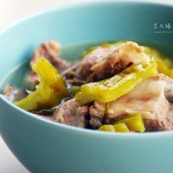苦瓜绿豆排骨汤的做法[图]