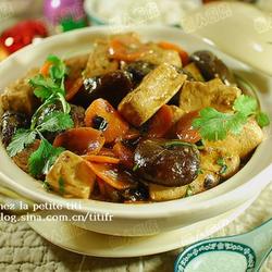 冬菇豆腐煲的做法[图]
