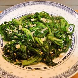 蒜蓉茼蒿的做法[图]