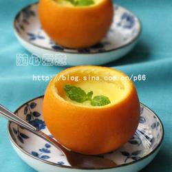 鲜橙蒸蛋的做法[图]