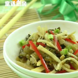 酸菜笋丝的做法[图]