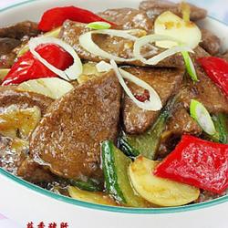 蒜香猪肝的做法[图]