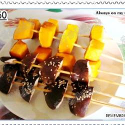 串烤芝麻香菇的做法[图]