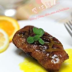蜜制芥末汁烤鸭胸的做法[图]