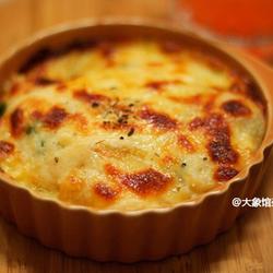 菠萝大虾焗饭的做法[图]