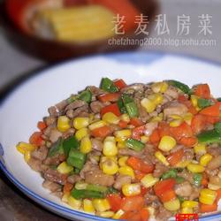 五彩鸡粒的做法[图]