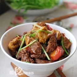 油豆腐泡烧牛肉的做法[图]