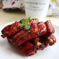 蜜汁叉烧烤肋排的做法[图]