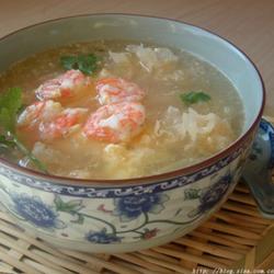 银耳鲜虾汤的做法[图]