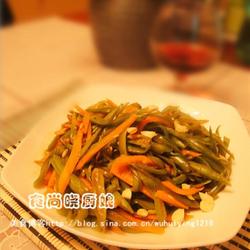 炒豆角丝的做法[图]