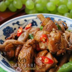 张家界野生菌烧鸡的做法[图]