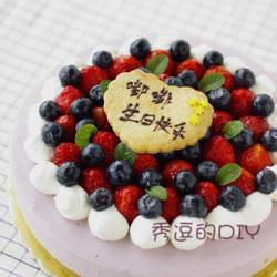 蓝莓冻芝士蛋糕的做法[图]