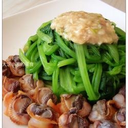 毛蛤拌菠菜的做法[图]