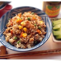 招牌豆酱炒脆菇饭的做法[图]