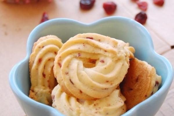 蔓越莓柠香曲奇