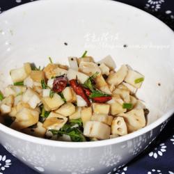 酸辣藕丁的做法[图]