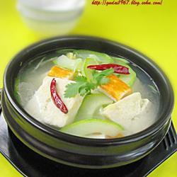 瓜片豆腐汤的做法[图]