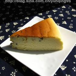 椰香芝麻奶酪蛋糕的做法[图]