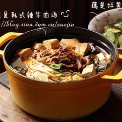 韩式辣牛肉汤饭的做法[图]