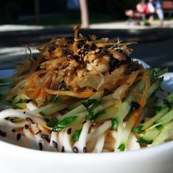 鸡丝凉面的做法[图]