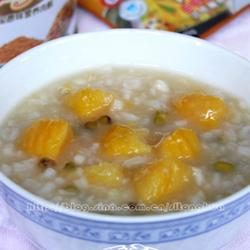 红薯绿豆粥的做法[图]