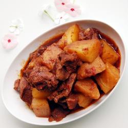 川味土豆炖牛腩的做法[图]