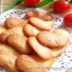 芝麻蛋白薄脆饼的做法[图]