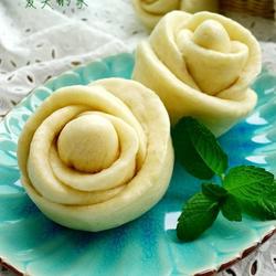 豆渣玫瑰馒头的做法[图]