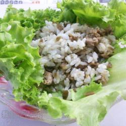碎米芽菜生菜饭卷的做法[图]