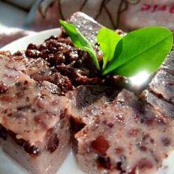 杏仁红豆糕的做法[图]