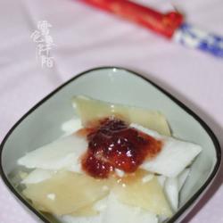 酒酿雪莲果山药的做法[图]