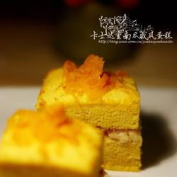 卡士达重南瓜戚风蛋糕的做法[图]