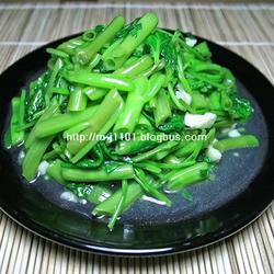蒜泥空心菜的做法[图]