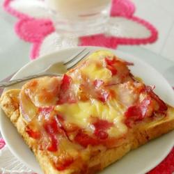 迷你培根吐司pizza的做法[图]