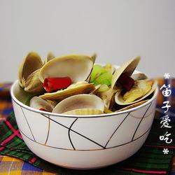 辣炒黄蛤的做法[图]