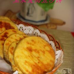玉米发面豆沙饼的做法[图]