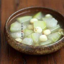 冬瓜莲子汤的做法[图]