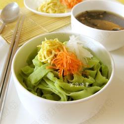 酸辣翡翠凉面的做法[图]