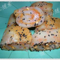 豆面花生桂花糯米卷的做法[图]