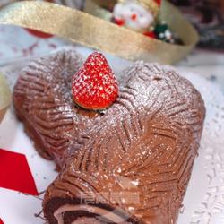 圣诞树根蛋糕的做法[图]