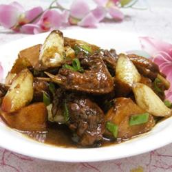 豆瓣茭白鸡块的做法[图]