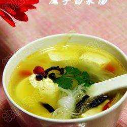 魔芋豆腐白菜汤的做法[图]
