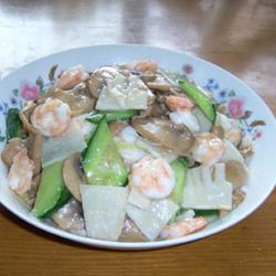 虾仁素烩的做法[图]