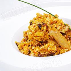 素蟹粉炒松茸片的做法[图]