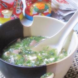 荠菜豆腐羹的做法[图]