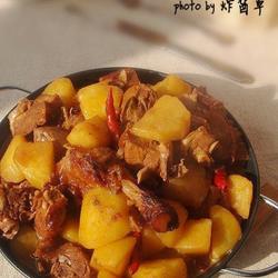 老鸭炖土豆的做法[图]