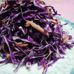 叉烧紫甘蓝沙拉的做法[图]