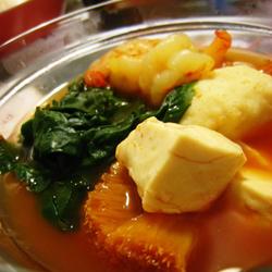 四色韩式海鲜锅的做法[图]