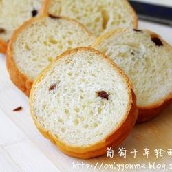 葡萄干车轮面包的做法[图]